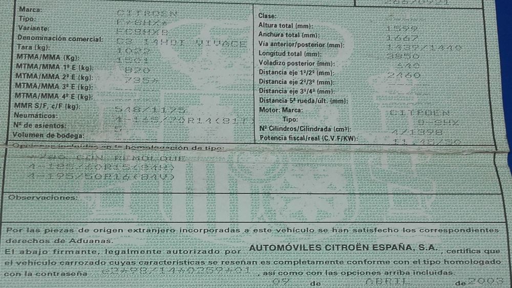 DESPIECE CITROEN C3 - Imagen 2