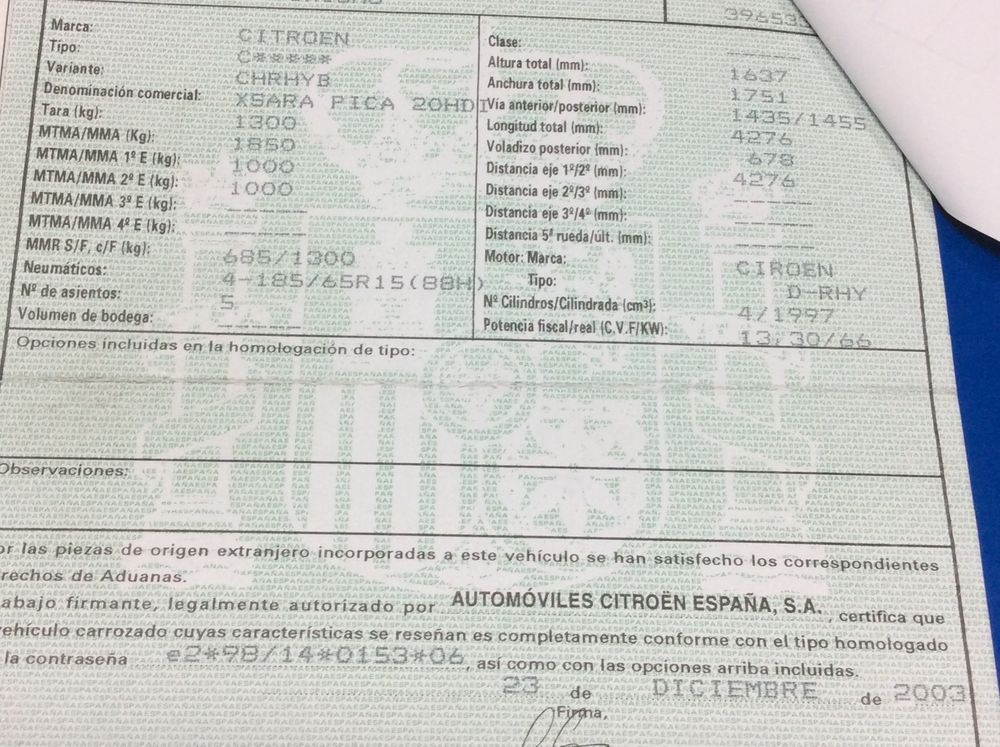 DESPIECE XSARA PICASSO - Imagen 4