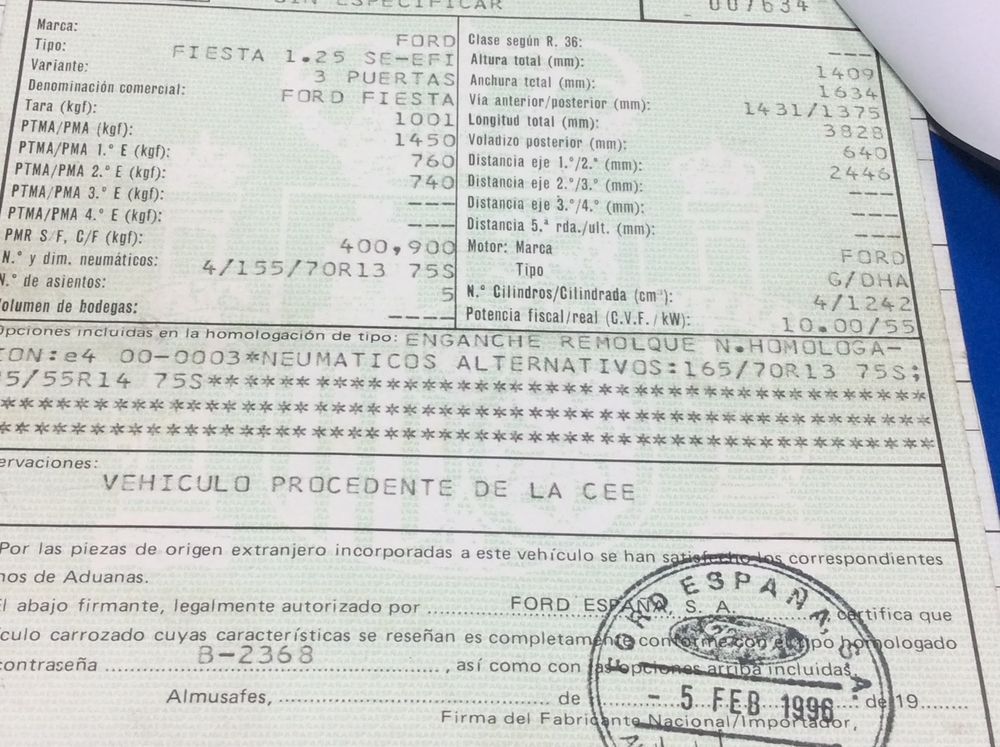 DESPIECE FORD FIESTA - Imagen 6