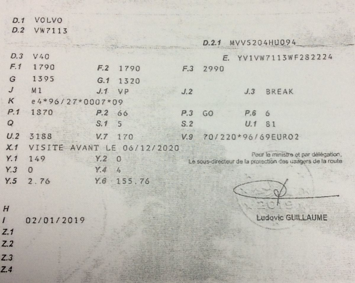 DESPIECE VOLVO V40 - Imagen 5
