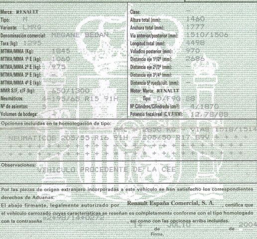 DESPIECE RENAULT MEGANE SEDAN - Imagen 5