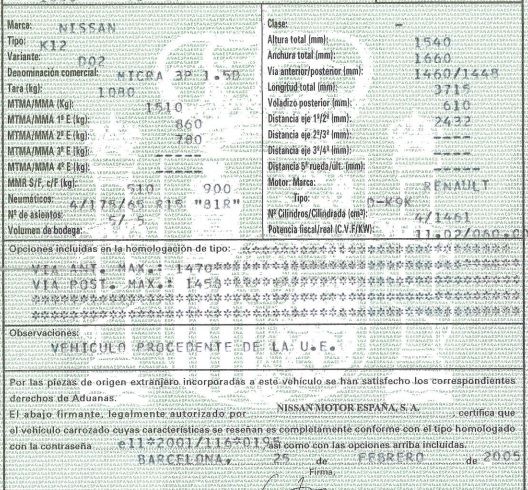 DESPIECE NISSAN MICRA - Imagen 5