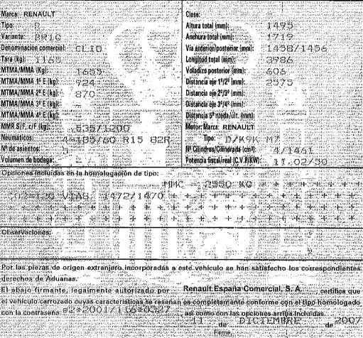 DESPIECE RENAULT CLIO III - Imagen 6