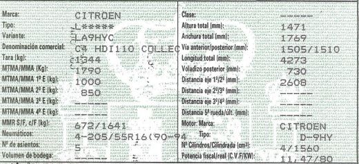 DESPIECE CITROEN C4 COUPE - Imagen 2