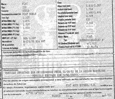 DESPIECE FIAT DOBLO - Imagen 6