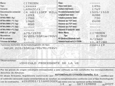 DESPIECE CITROEN C4 - Imagen 6