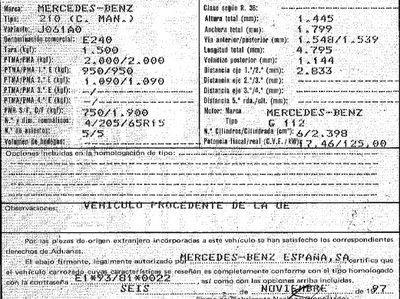 DESPIECE MERCEDES E240 - Imagen 6
