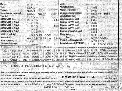 DESPIECE BMW 525D - Imagen 6