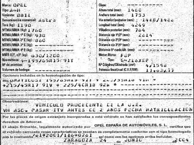 DESPIECE OPEL ASTRA H - Imagen 6