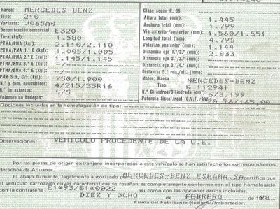 DESPIECE MERCEDES E320 - Imagen 6