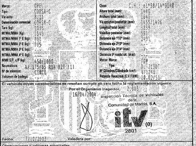 DESPIECE OPEL CORSA C - Imagen 6