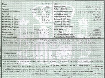 DESPIECE AUDI A6 - Imagen 6