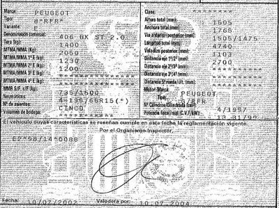 DESPIECE PEUGEOT 406 - Imagen 6