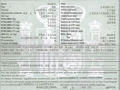 DESPIECE AUDI A4 B6 - Imagen 5