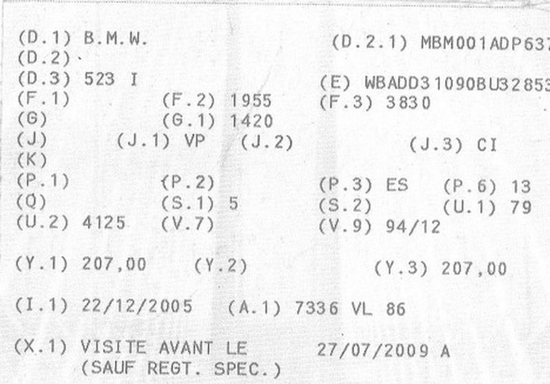 DESPIECE BMW 523i - Imagen 5