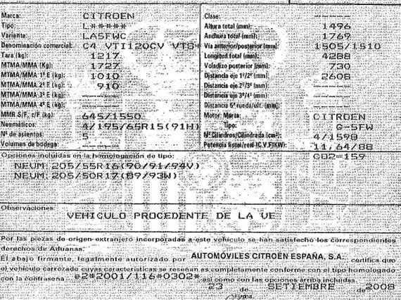 DESPIECE CITROEN C4 - Imagen 5