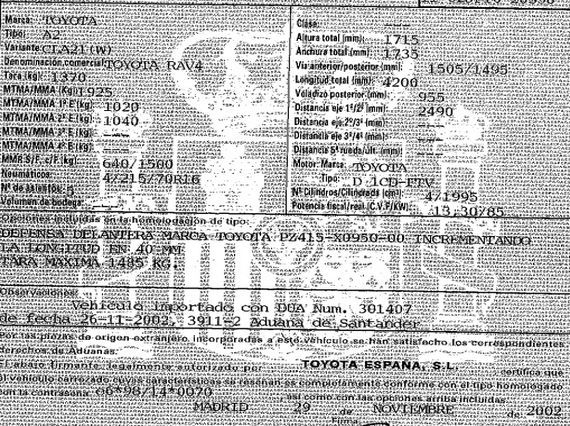 DESPIECE TOYOTA RAV 4 - Imagen 5