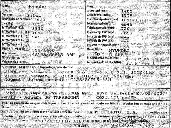 DESPIECE HYUNDAI i30 - Imagen 5