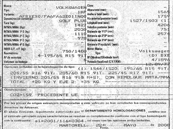 DESPIECE VOLKSWAGEN GOLF V PLUS - Imagen 5
