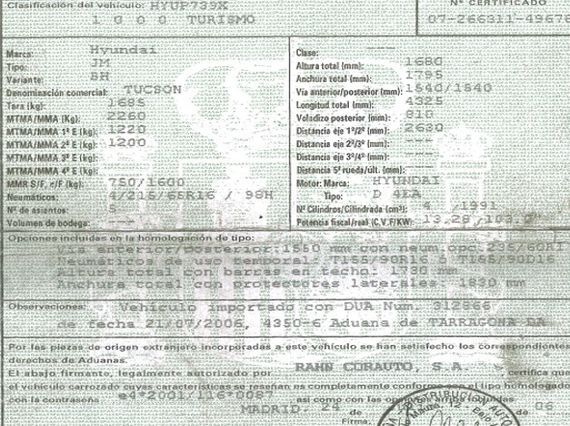 DESPIECE HYUNDAI TUCSON - Imagen 5