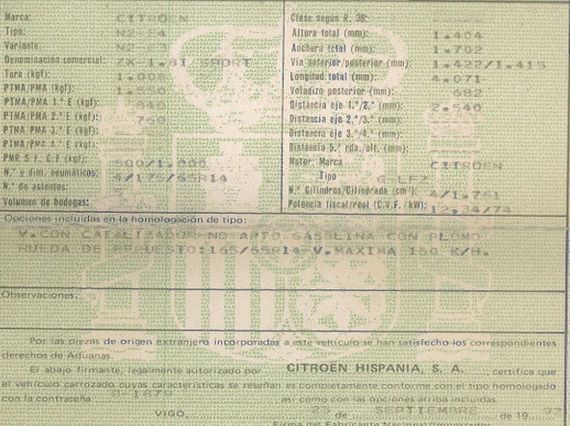 DESPIECE CITROEN ZX - Imagen 5