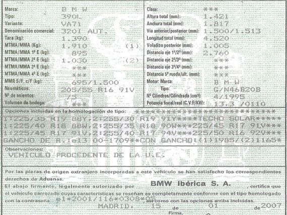 DESPIECE BMW 320i - Imagen 5