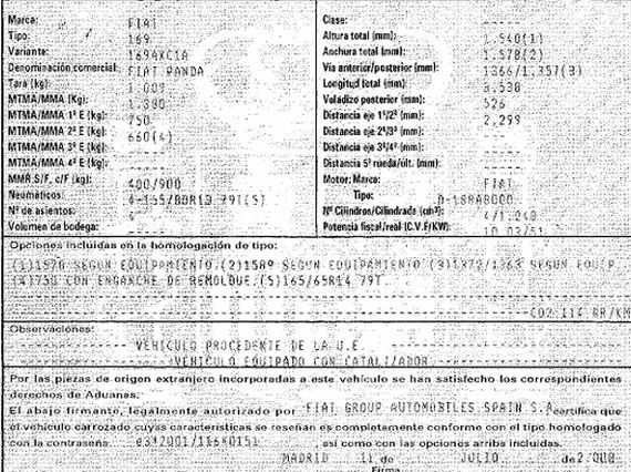 DESPIECE FIAT PANDA - Imagen 5