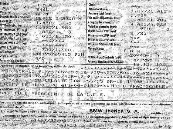 DESPIECE BMW 320D - Imagen 5