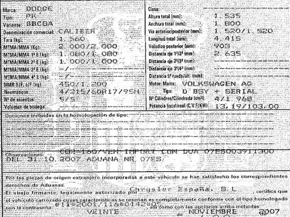 DESPIECE DODGE CALIBER - Imagen 5