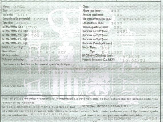 DESPIECE OPEL CORSA C - Imagen 5
