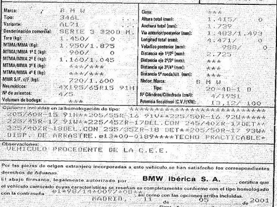 DESPIECE BMW 320D - Imagen 5