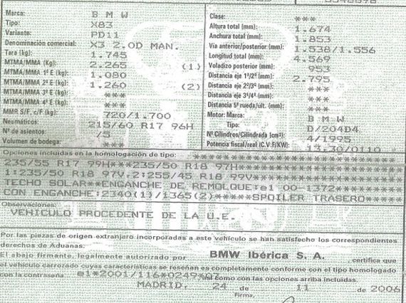 DESPIECE BMW X3 - Imagen 5