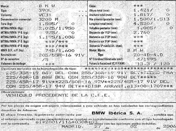 DESPIECE BMW 320D - Imagen 5
