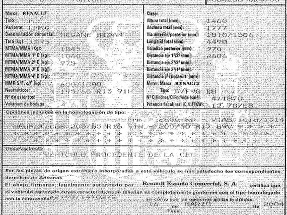 DESPIECE RENAULT MEGANE II SEDAN - Imagen 5