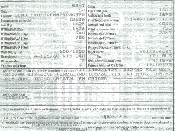 DESPIECE SEAT IBIZA IV - Imagen 5